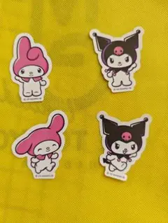 マイメロディ キャラクターシール 6枚コンプリートセット