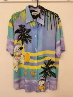 レア❤︎未着用❤︎ ICEBERG ❤︎ドナルドダック柄シャツ ブラウス