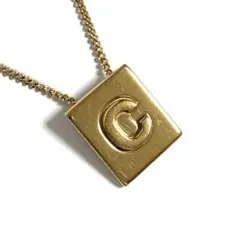 A*A様 セリーヌ アルファベットペンダント M CELINE CELINE - ネックレス イニシャル アルファベット Mの通販 by c's