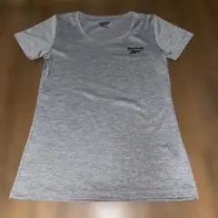 リーボック Reebok レディース半袖Tシャツ M グレー