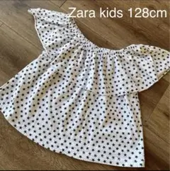 Zara kids ザラキッズ　星柄トップス　128cm