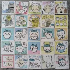 【新品未使用　美品】ちいかわシールコレクション　ハチワレ　ステッカー　25枚
