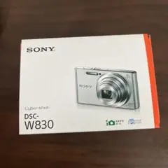 展示・未使用品 SONY Cyber−Shot W DSC-W830