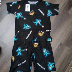 ロックマン ルームウェア上下 半袖Ｔシャツ ハーフパンツ