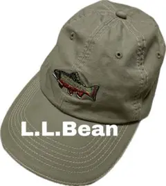 L.L.Bean 魚刺繍 ベースボールキャップ　ニジマス　クラシック　トラッド