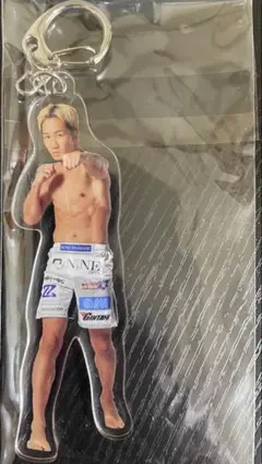 RIZIN 男祭り 朝倉未来 くじプラ キーホルダー