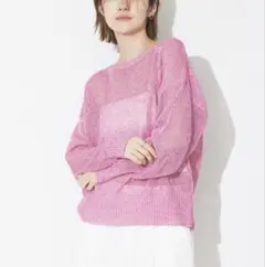 ROUGE VIF ペーパーニット プルオーバー