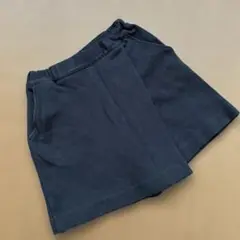 ♡familiar 110サイズ ネイビー キュロット