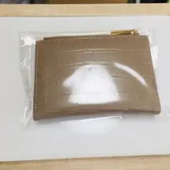 新品未使用 折り畳み財布 ベージュ