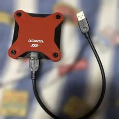 ほぼ新品 ADATA SSD 外付け256GB