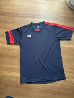 ニューバランス　ドライ素材Tシャツ　M ネイビー♦トップス♦