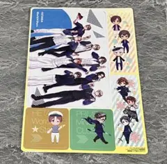 ヘタリア　総理倶楽部　クリア下敷き　しおり