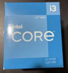 Intel Core i3 12100　第12世代 LGA1700