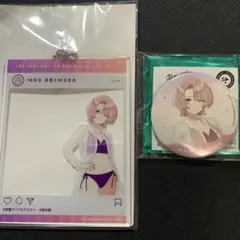有村麻央 アクキー & 缶バッジ 海の家 スイーツパラダイス 3弾 学マス