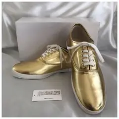 COMME des GARÇONS スニーカー ゴールド 24cm