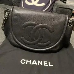 SALE☆シャネル ハーフムーン チェーンバッグ〖美品〗