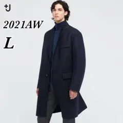 UNIQLO +J 2021AW ウールブレンド チェスターコート ロングコート