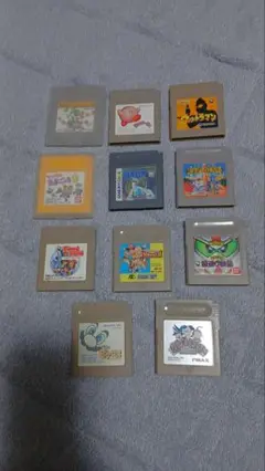 ゲームボーイソフトまとめ売り