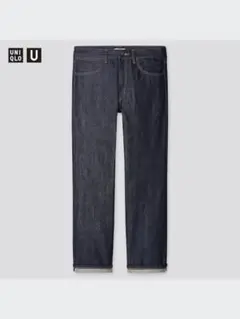 UNIQLO U セルビッジレギュラーフィットジーンズ 32