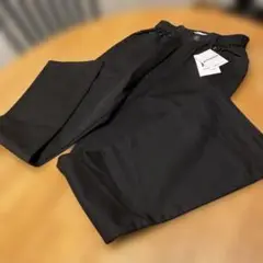 nissen シンプル カジュアルパンツ 黒
