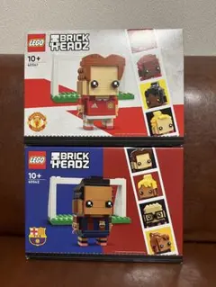 レゴ ブリックヘッズ・メーカー FCバルセロナ＆マンチェスター・ユナイテッド