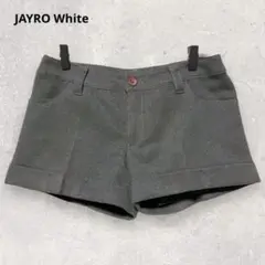 ジャイロホワイト ショートパンツ ホットパンツ S グレー系 ポケット 3638