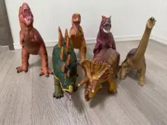 大協製 アロサウルス ソフビ フィギュア 生きていた恐竜 大協製 ティラノサウルス ソフビ フィギュア 生きていた恐竜