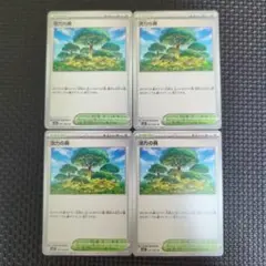 ポケモンカード　活力の森　4枚