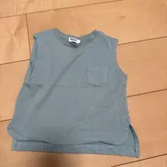 BREEZE ノースリーブタンクトップ 90サイズ グリーン