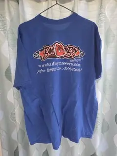 Bad Boy Mowers ロゴ Tシャツ 青