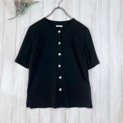 エンリシア/Enrichir (9) 半袖ブラウス レトロ 前開き ボタン