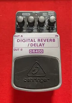 【美品】BEHRINGER DR400 デジタルリバーブ/ディレイ BEHRINGER DR400 デジタルリバーブ/ディレイ