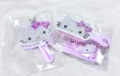 チャーミーキティ キラデコミニミラーチャーム キラデコミニブラシチャーム