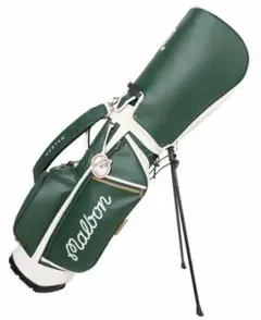 MALBON GOLF キャディバッグ 9インチ フード2種類付き 緑
