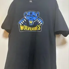 ラスト1点　古着　ウルヴァリン ロゴ Tシャツ 黒