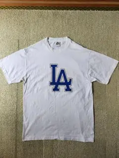 【値下げ】LAロゴ Tシャツ Lサイズ ホワイト