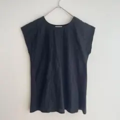希少サイズ 刺繍レース 切替 カットソー 4L フレンチスリーブ 半袖 Tシャツ