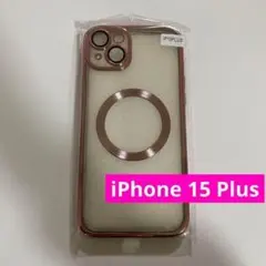 iPhone 15 Plus ハードケース ローズゴールド