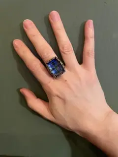 二個セット　￼ジィオデシック　ザクロガーネット　シルバーリング 二個セット ￼ジィオデシック ザクロガーネット シルバーリング