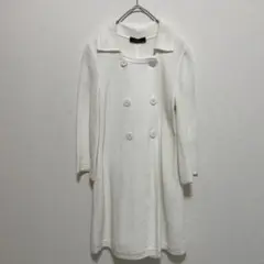 美品 フォクシー foxy 白 ワッフル コート