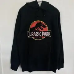 ジュラシック・パーク フード付きパーカー 黒