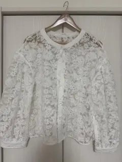 Re-j&SUPURE ブラウス　シアー