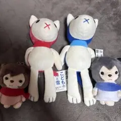 おおかみこどもの雨と雪　花のぬいぐるみ　2体セット おおかみこどもの雨と雪 花のぬいぐるみ 2体セット