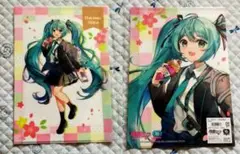◆初音ミク×京都◆「16th ～はんなり京都～」版　A4クリアファイル　修学旅行