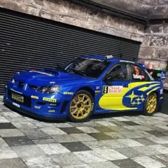 AUOTart製1/18 2004年スバルインプレッサWRC/ペターソルベルグ AUOTart製1/18 2004年スバルインプレッサWRC/ペターソルベルグ