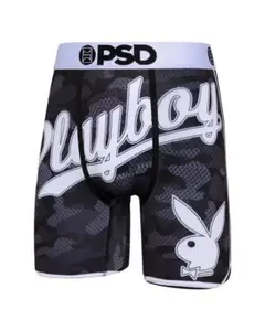 PSD Playboy ボクサーパンツ ブラックカモ