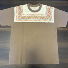 FLAT HEAD 雪柄Tシャツ M