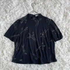 Les Sportique MICALADY 花柄 半袖 カットソー　L