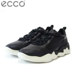 ecco エコー スニーカー 靴 レザー ストレッチ ウォーキング 36