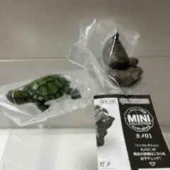 いきもの大図鑑ミニコレクションカメ01 ミシシッピアカミミガメ